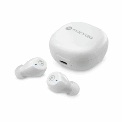 Audífonos Bluetooth Motorola Moto Buds 105 Blanco