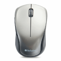 Mouse Inalámbrico Verbatim Multi Trac Gris